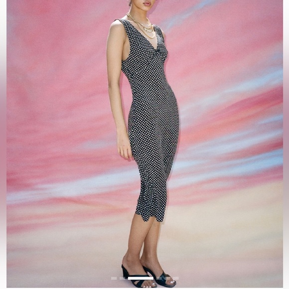 Realisation Par Dresses & Skirts - Realisation Stephanie Dress Small Noir Paradiso silk